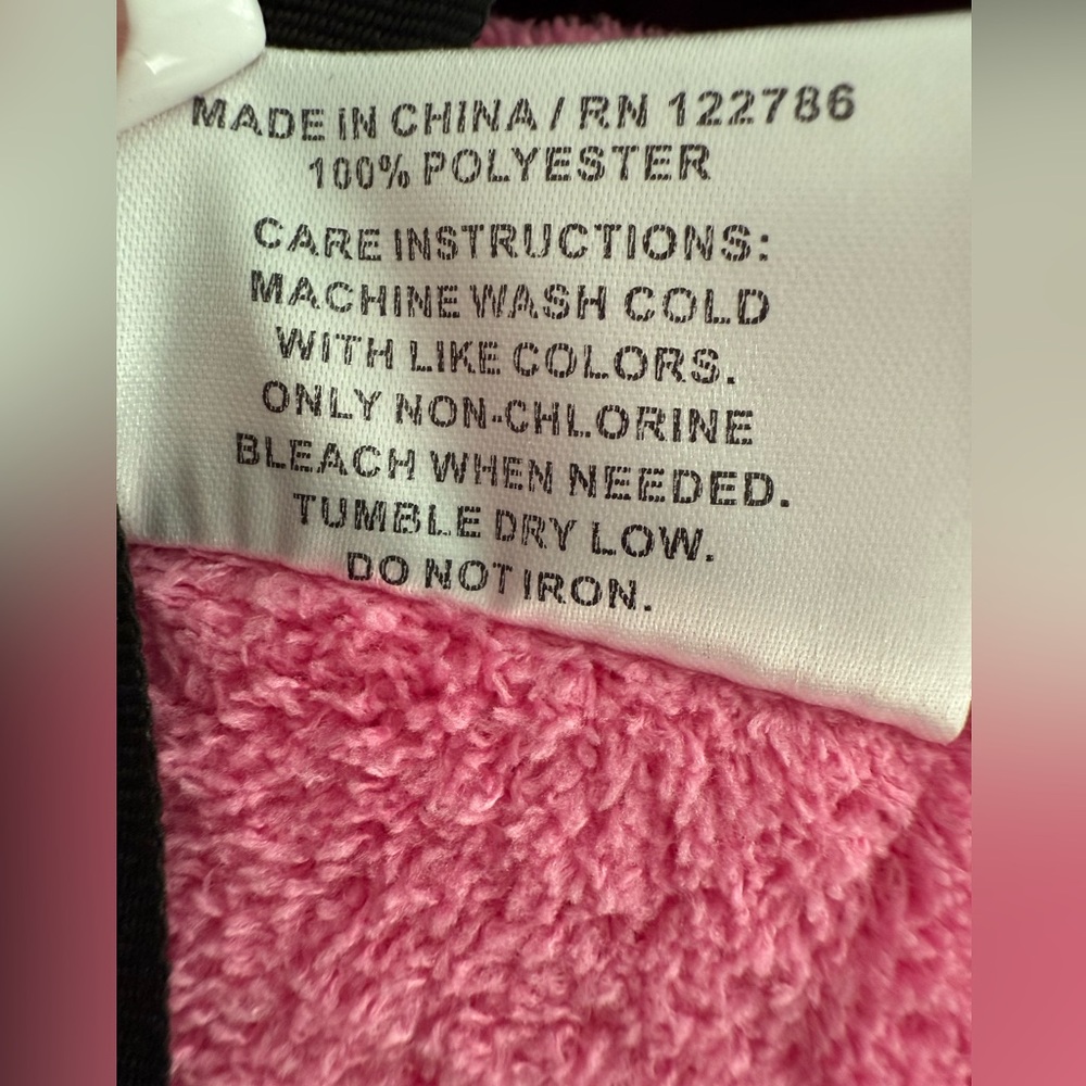 NWT Blue Star Pink Cozy Plush Bathrobe - Picture 6 of 8